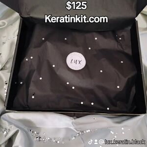 Professional strength keratin treatment kit by Lux Black Box